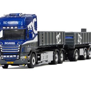 WSI Scania R TC Trading med krokløft og henger