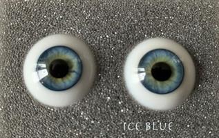 "Eyes Alive" Reborn Ögon - Ice  Blue 22 mm
