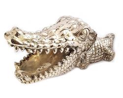 Brons - Silver baby krokodil (2 pack)