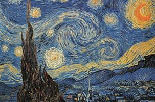 Puslespill Vincent van Gogh - Starry Night 1000 brikker