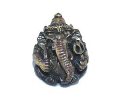 Brons - Miniatyr Ganesha IIII (2 pack)