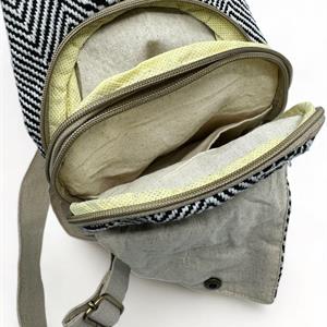 Väska - Crossbody ryggsäck svart (2 pack)
