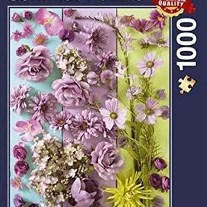 Puslespill Purple Flowers, 1000 brikker