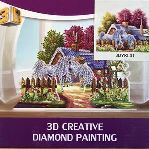Diamond Painting, 3D søvfarget Hester (3DYKL01)