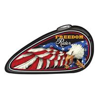 LT GAS TANK SIGN FREEDOM EAGLE