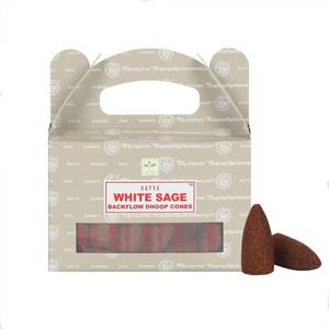 Satya - White sage backflow (6 pack)