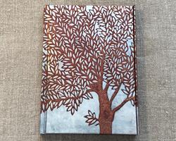 Anteckningsbok "Copper foil tree"