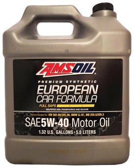 New @ SEMA: AMSOIL's 5W-40 European Car Full-SAPS Synthetic Motor Oil