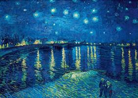 Puslespill Van Gogh, Starry Night over the Rhone, 1000 brikker