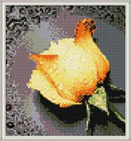 Diamond Painting, Rose gul 26*28cm FPK