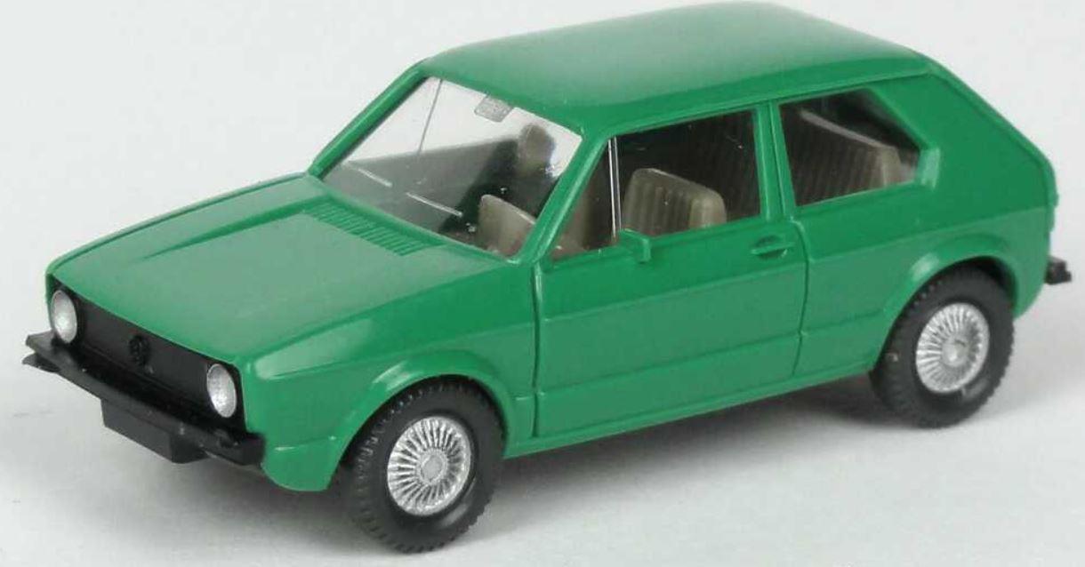 VW Golf 2-dørs (grønn)