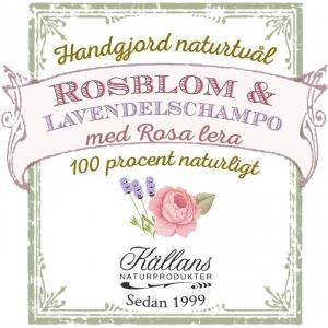Rosblom & Lavendelschampo från Källan