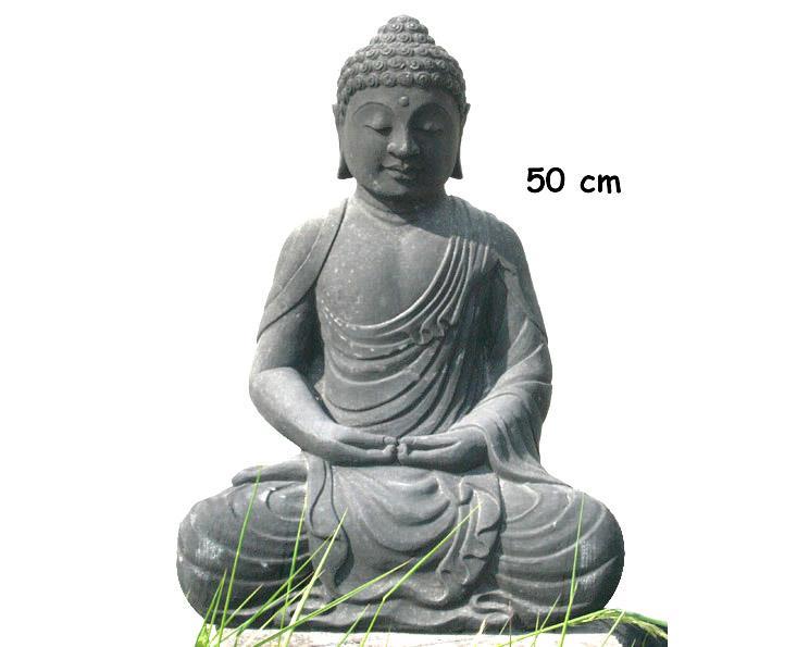 Buddha - Grå 50cm (2 pack)