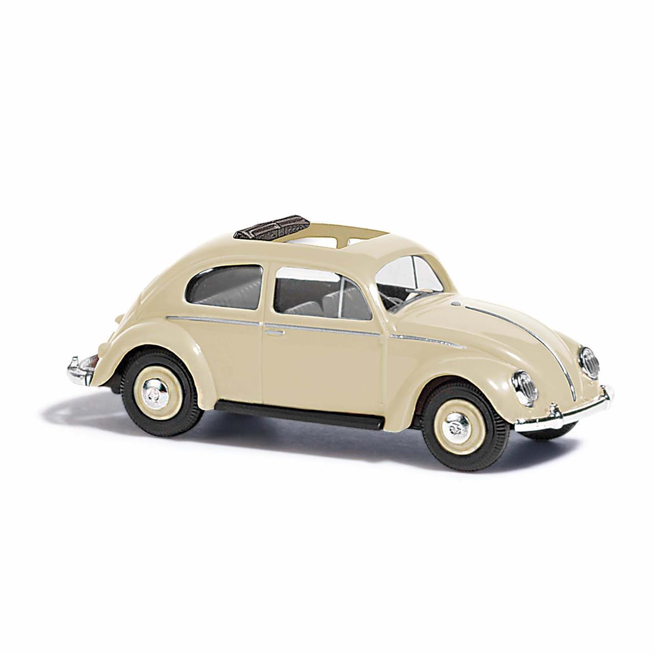 VW Boble 1952 opprullet tak - beige