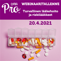 Turvallinen lääkehoito - Webinaaritallenne 4/21