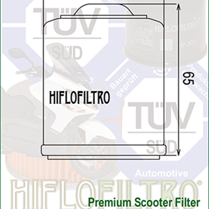 HIFLOFILTRO OIL FILTER SPIN-ON WITH SLOT PAPER BLK