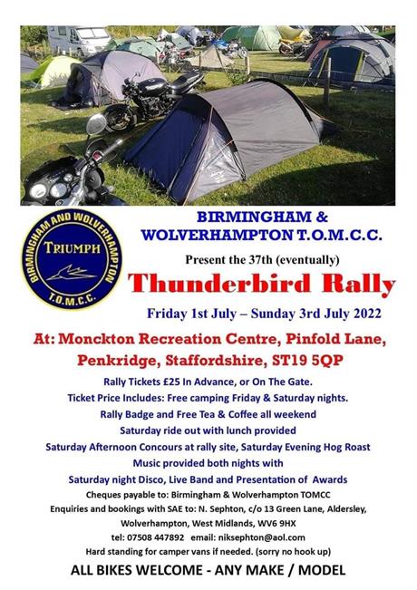 Thunderbird Rally