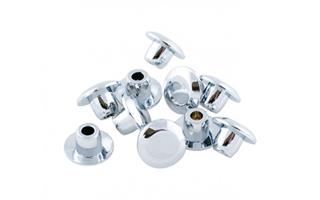 CHROME ALLEN HEAD SNAP CAPS ¼ INCH