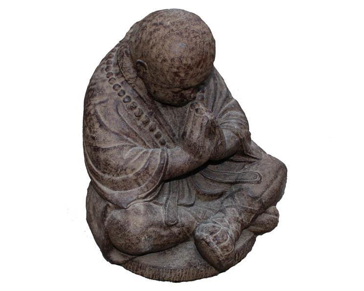 Shaolin monk - Prayer brun 40cm (2 pack)