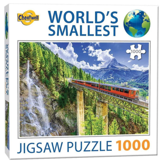 Mini Puzzle, Matterhorn Switzerland 42*29cm 1000 brikker