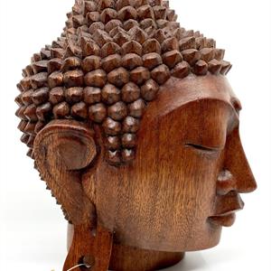 Träsniderier - Buddha staty 22cm (1 pack)