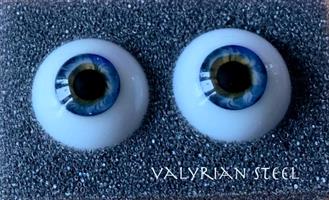 "Eyes Alive" Reborn Ögon - Valyrian Steel 18 mm