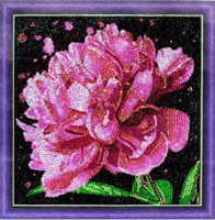 Diamond Painting, Pion 30*30cm (AC821) GLITTER