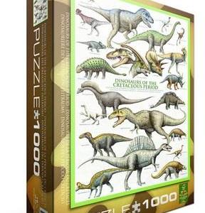 Puslespill Dinosaurer 1000 brikker