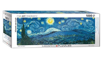 Puslespill Panorama Vincent van Gogh, 1000 brikker