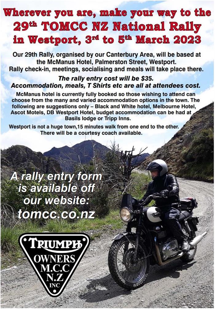 TOMCC NZ National Rally 2023