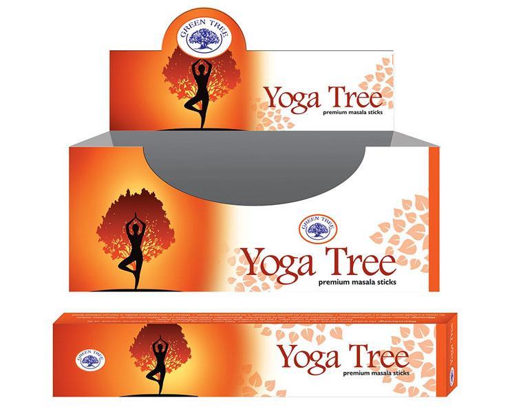 Green Tree - Yoga Tree (12 pack)