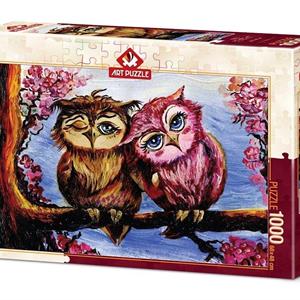 Puslespill The Owls in Love, 1000 brikker