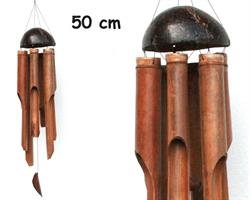 Vindspel - Bambu 50cm (6 pack)
