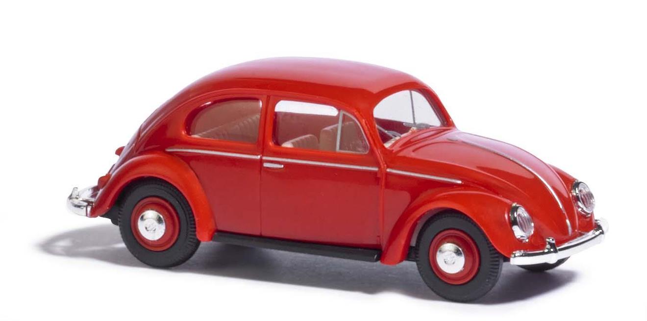 VW Boble 1952 (delt bakrute) rød