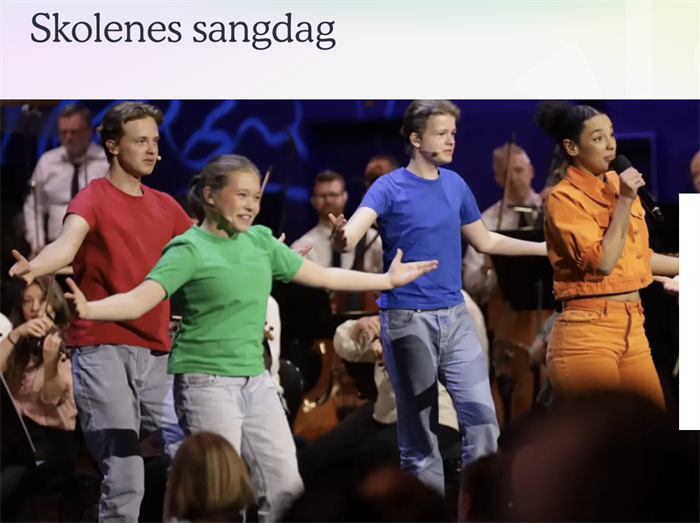 LIve sending - Skolenes sangdag 2024