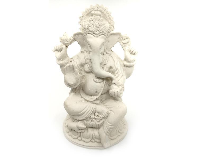 Ganesha - Vit 10cm (6 pack)