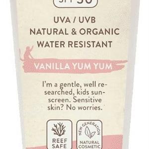 Natural Mineral Kids Vanilla Sunscreen 100ml