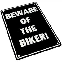 Bike It  Parking Sign - Beware Of The Biker