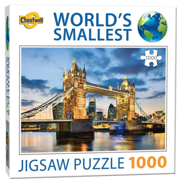 Mini Puzzle, Tower Bridges 42*29cm, 1000 brikker