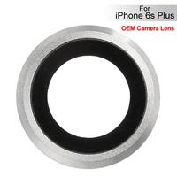 iPhone 6s Plus Kameraglass m/Ramme - Sølv