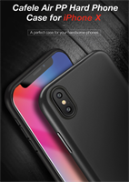 iPhone Xs / X Deksel CAFELE Ultra Thin