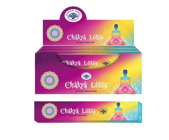 Green Tree - Chakra Lotus (12 pack)