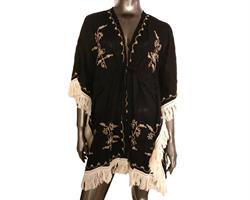 Poncho - Sompe rantai svart (2 pack)