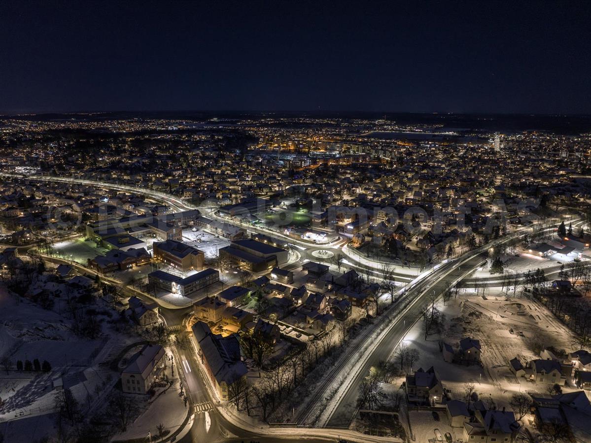 Nattfoto Fredrikstad