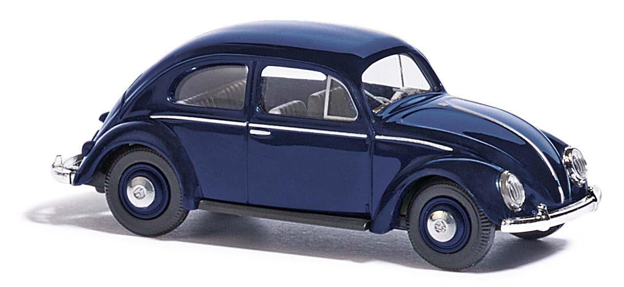 VW Boble 1952 (delt bakrute) mørk blå