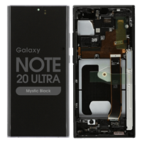 Samsung Galaxy Note 20 Ultra 5G Skjerm - Sort