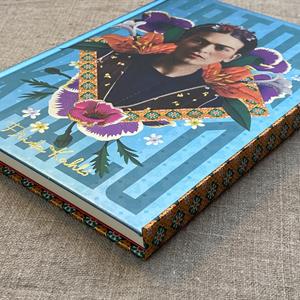 Anteckningsbok "Frida Kahlo" blå