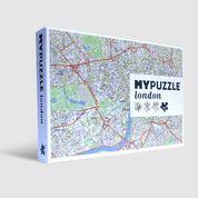 Puslespill Citymap LONDON, 1000 brikker