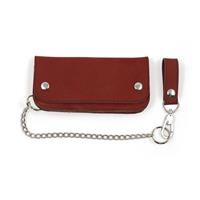 LA ROSA BIKER WALLET, SHEDRON LEATHER