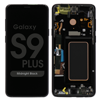 Samsung S9+ Skjerm - Sort